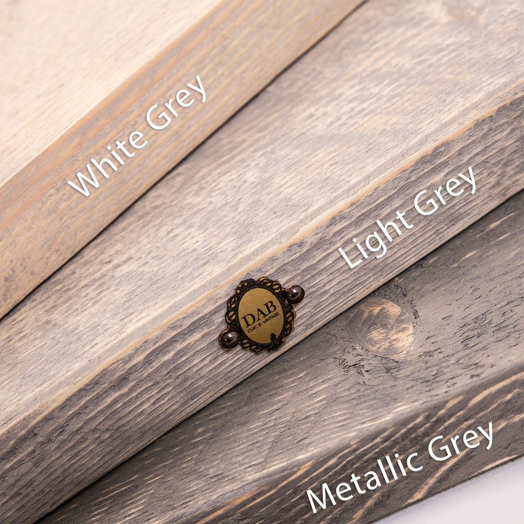 Grey Cushion Storage Bench - Wooden Clutter Box