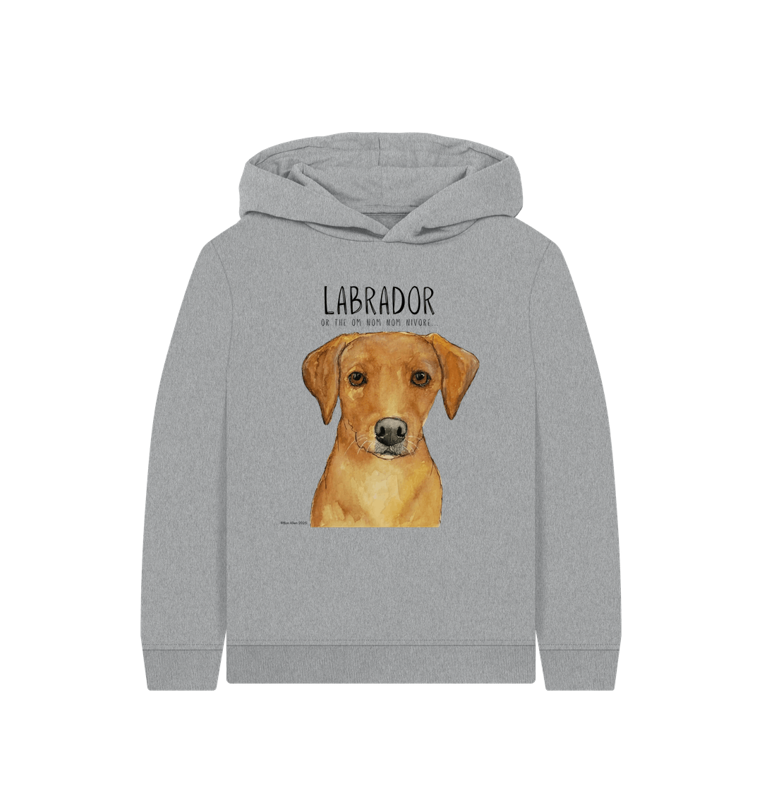 Snack Mode: Activated – The Fox Red Labrador Kids’ Hoodie
