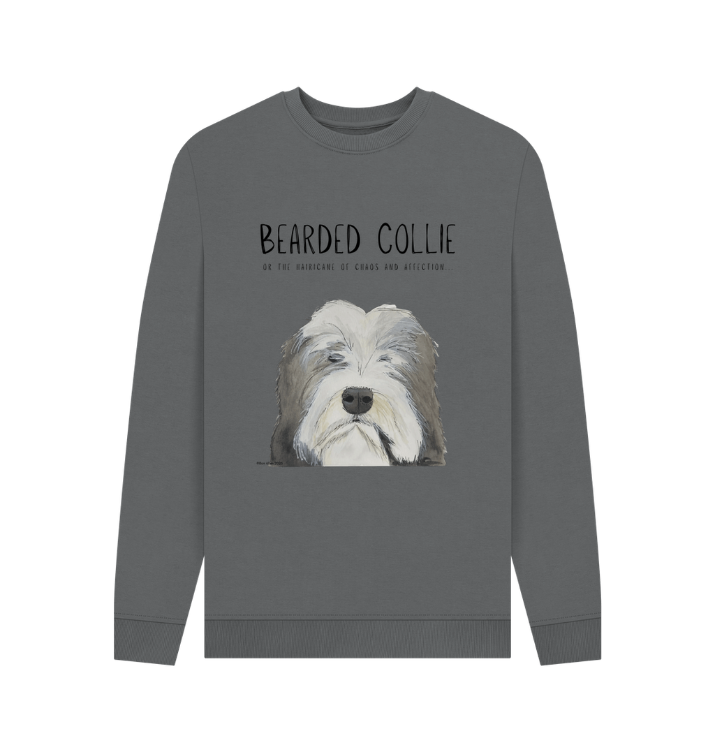 Fluff Happens: Bearded Collie Chaos Sweatshirt
