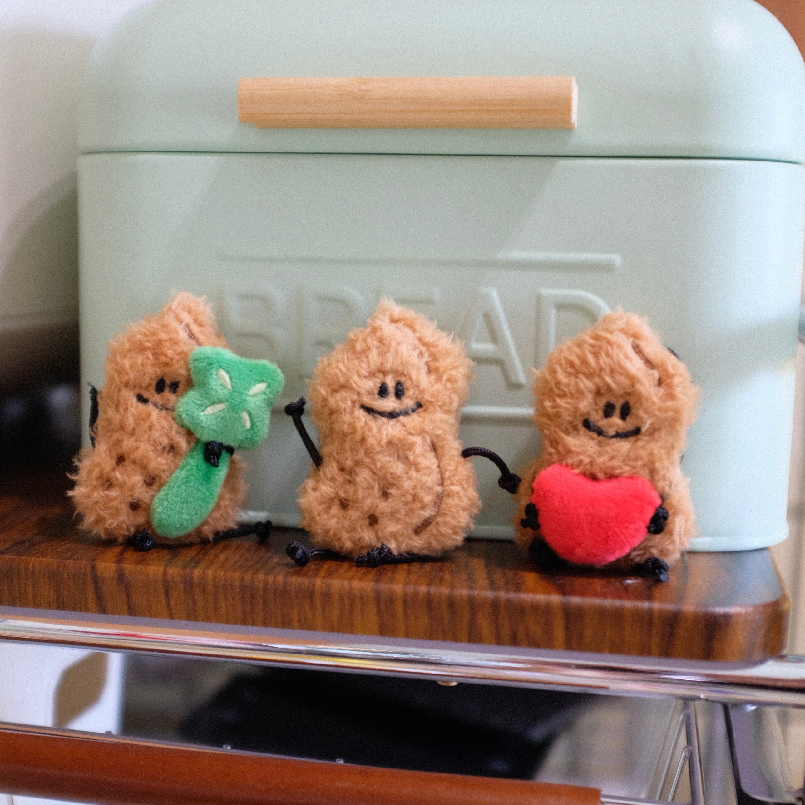 Fickle Plan | Mini Peanut Keychain