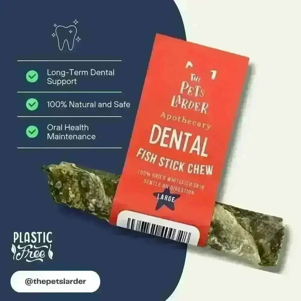 Dried Fish Skin Stick Chews for Dogs