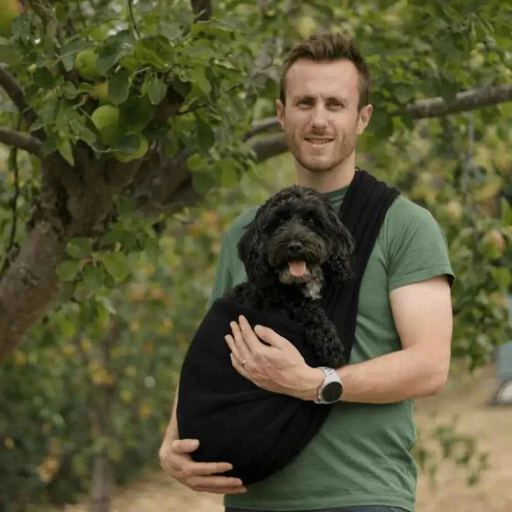 Plain Polar Fleece Dog Sling - Standard, Petite and Long Strap Sizes