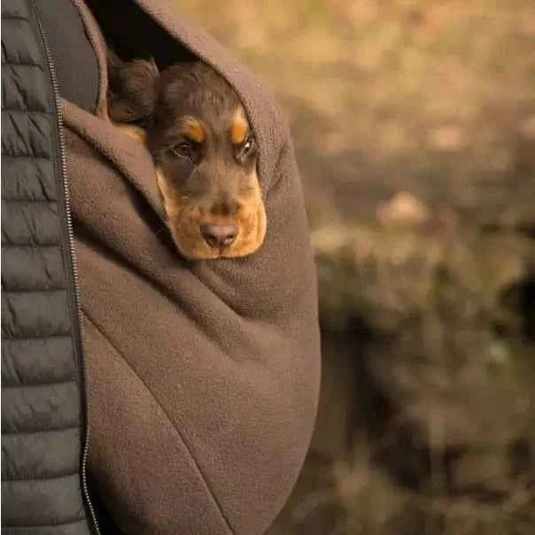 Plain Polar Fleece Dog Sling - Standard, Petite and Long Strap Sizes