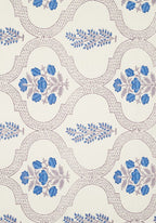 Flora Blue Tablecloth