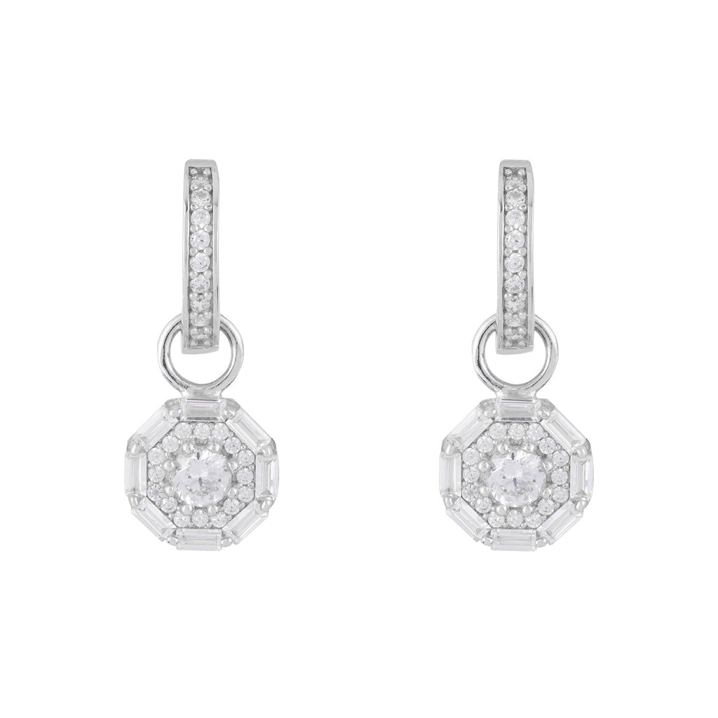 Something Silver Drop Earring