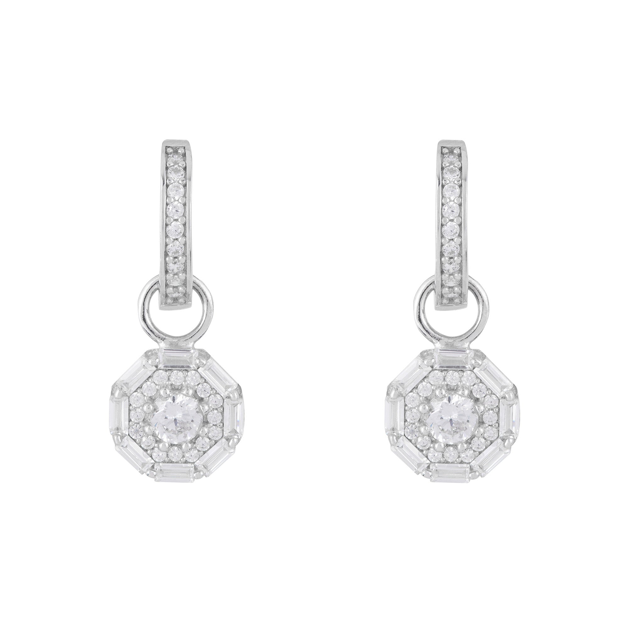 Something Silver Drop Earring