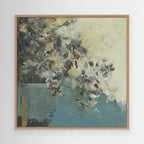 Golden Blooms - Canvas Art Print