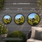 Love Birds Garden Mirror – A Symbol of Love & Togetherness