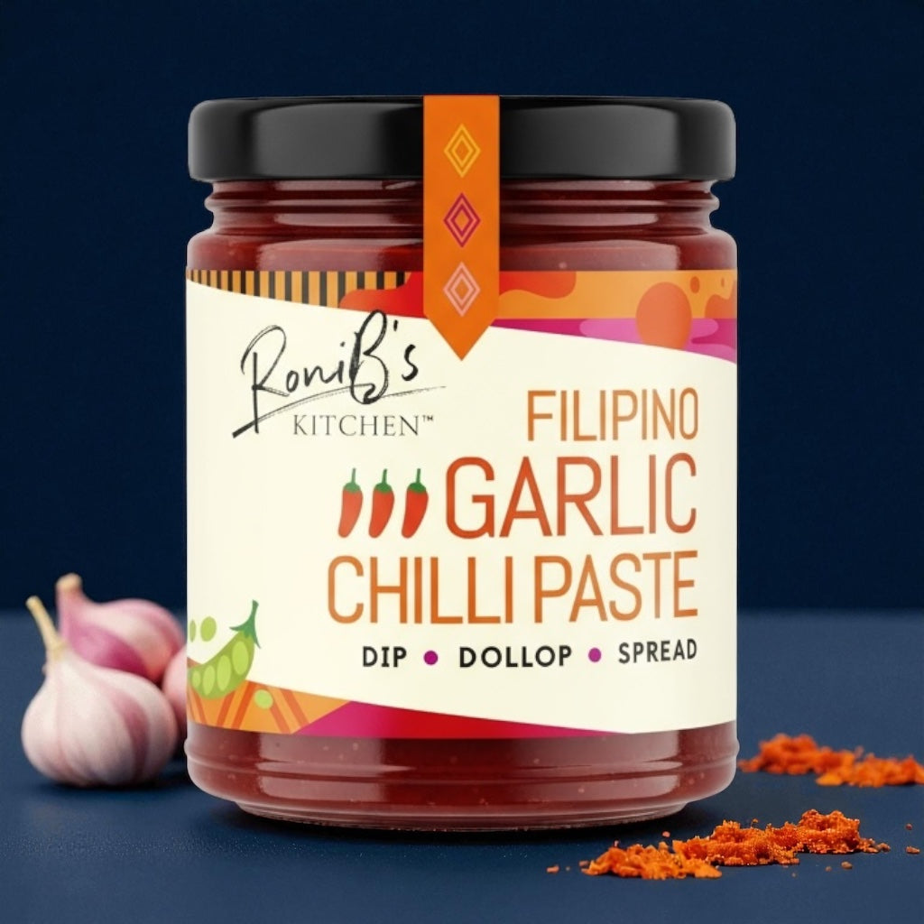 Filipino Garlic Chilli Paste with Scotch Bonnets | Great British Food Awards Gold Winner | 190ml