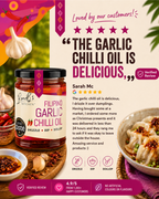 Filipino Garlic Chilli Oil | Great Taste Award Winner | 190ml