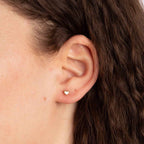 Elements Gold Small Heart Earrings