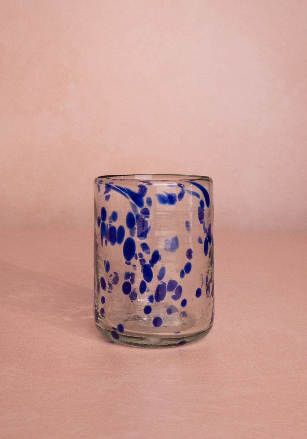 Louisa Confetti Tumbler, Blue - Set of 4