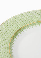 Green Apple Lace Dinner Plates - Set of 4