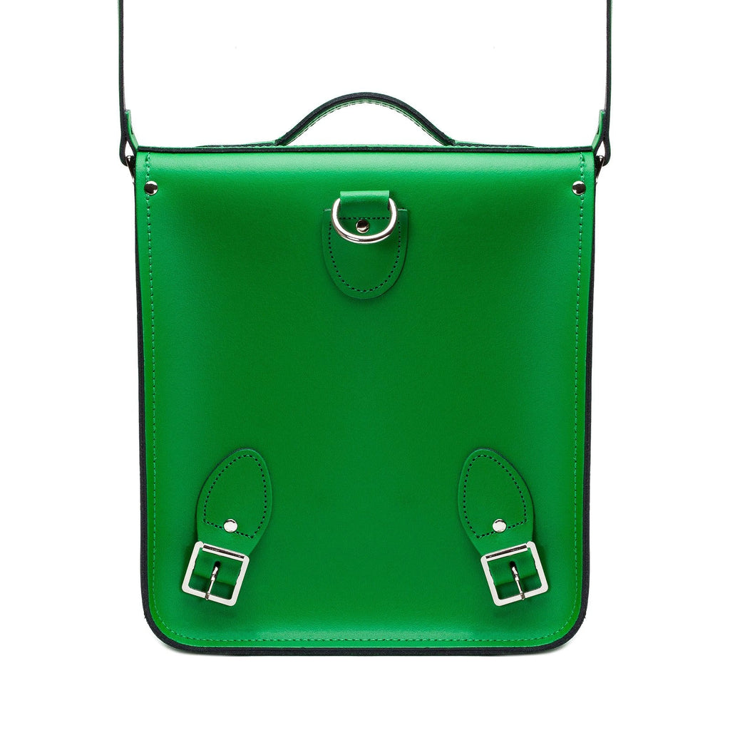 Handmade Leather City Backpack - Green