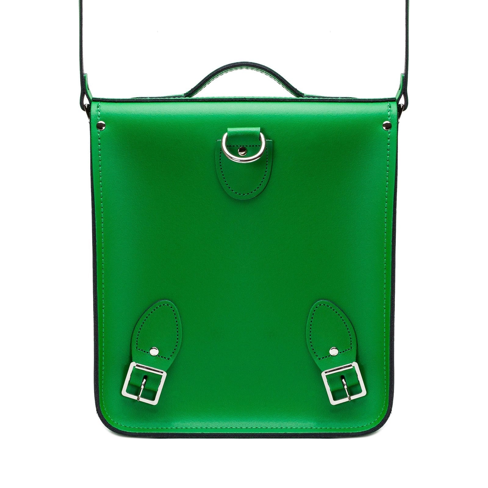 Handmade Leather City Backpack - Green