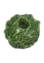 Green Cabbage Candle Holder