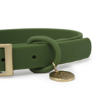 Forest Green 'All Weather' Dog Collar