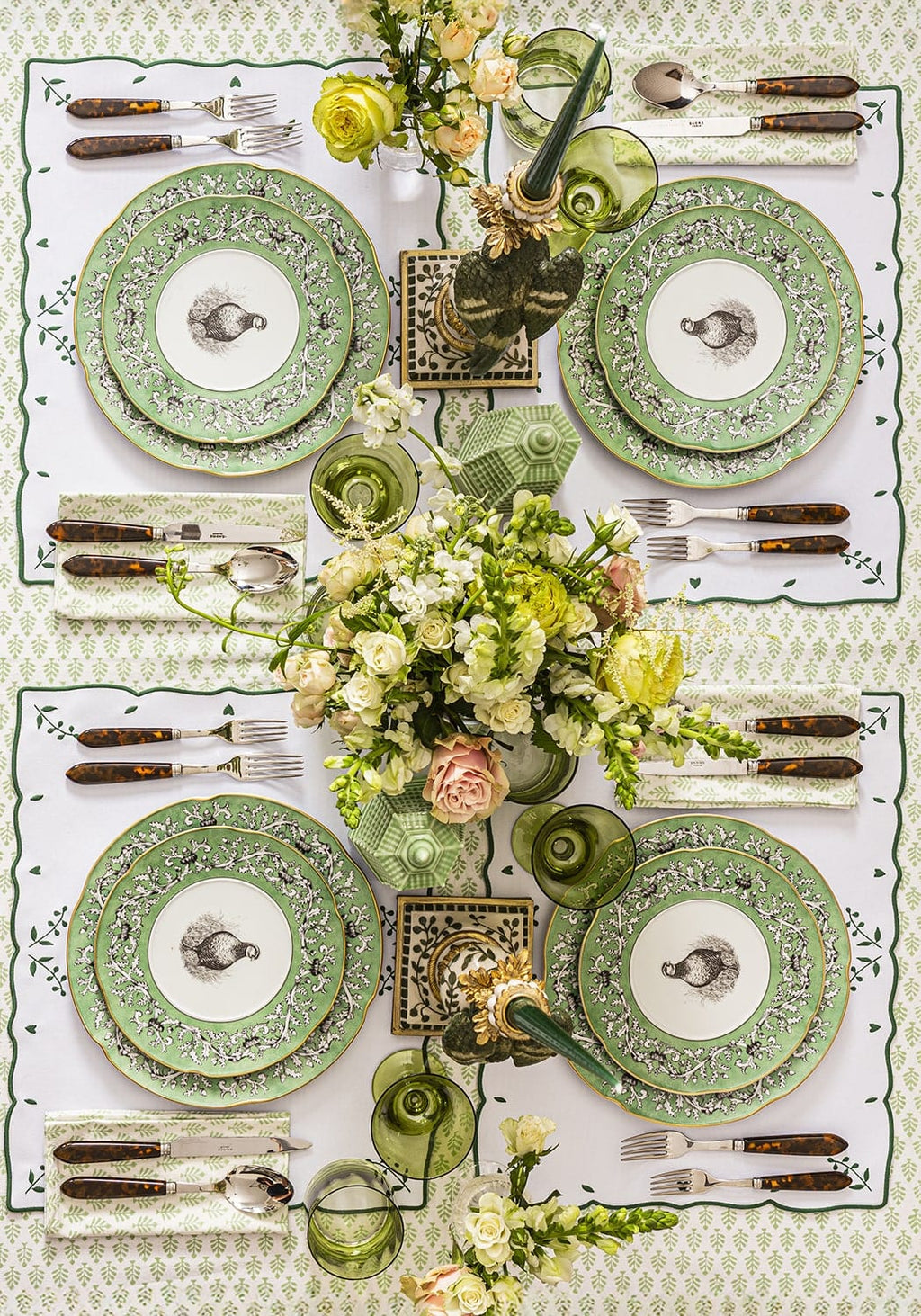 Green Dream Table Napkin - Set of 4