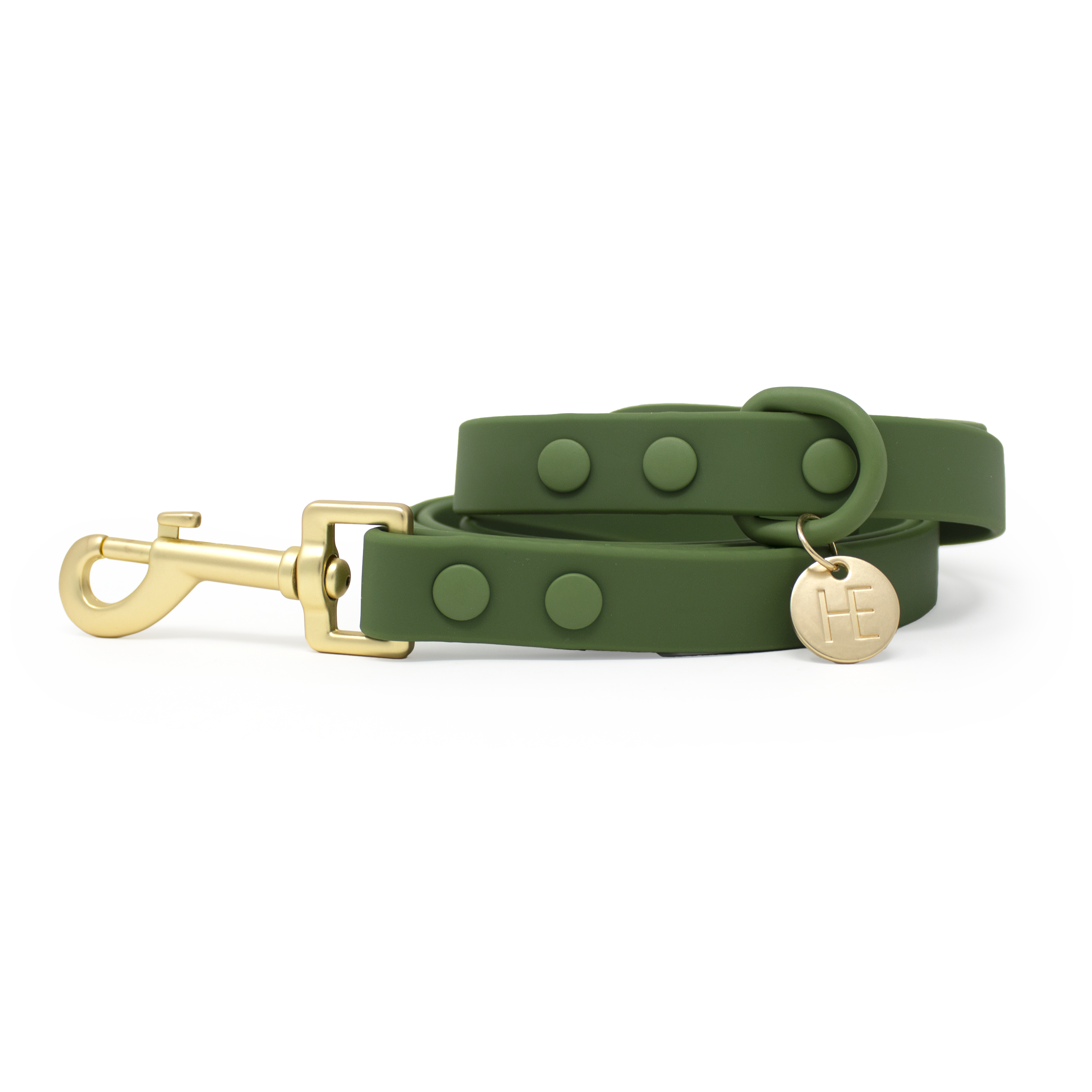 Forest Green 'All Weather' Dog Collar