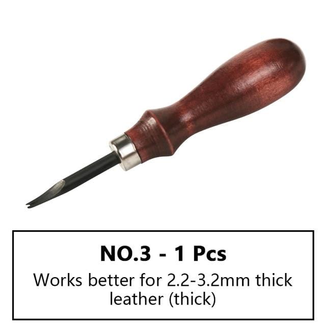 WUTA Leather Edge Beveler — 0.8mm to 1.4mm