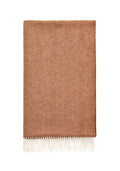 Harriet's Soft Amber British Merino Wool Throw Blanket