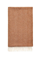 Harriet's Soft Amber British Merino Wool Throw Blanket