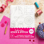 Sewing Circle Stick & Stitch Embroidery Pack