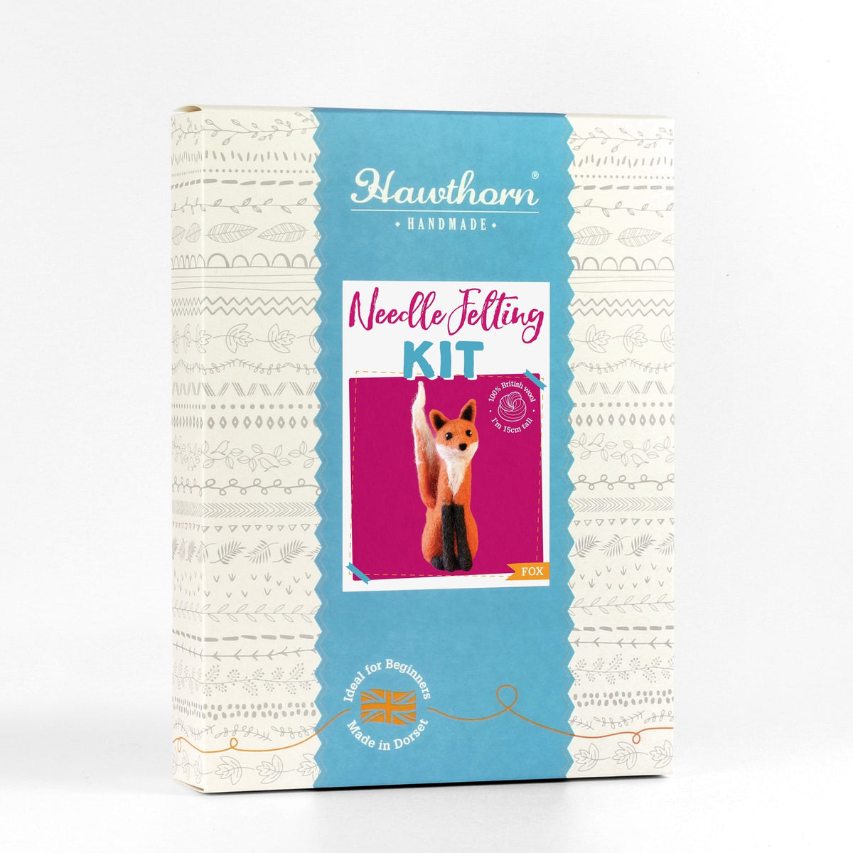 Fox Needle Felting Kit for Beginners