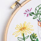Herbarium Botanical Embroidery Kit for Beginners