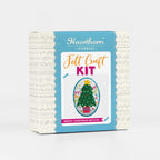 Merry Christmas Felt Craft Brooch Kit for Beginners
