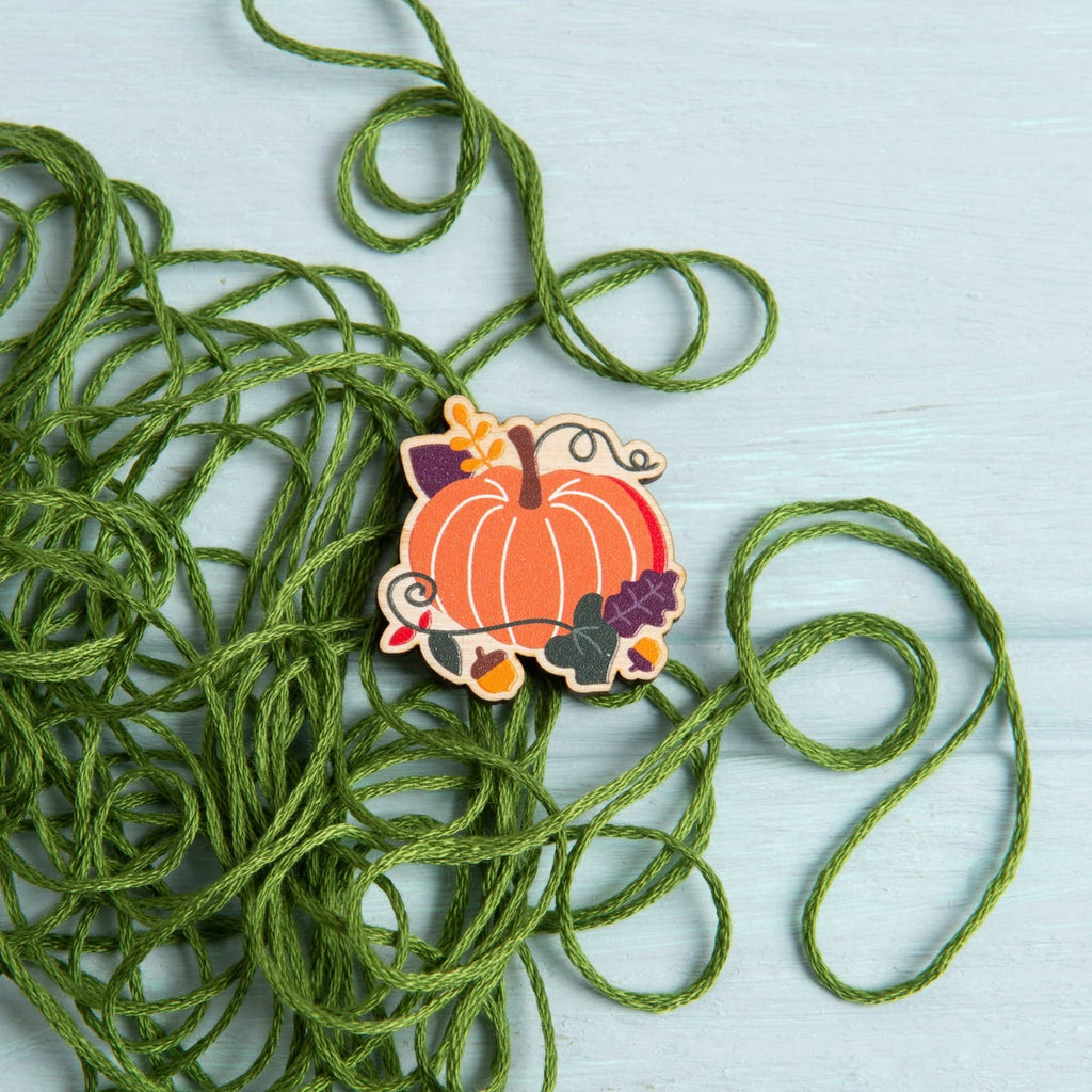 Pumpkin Magnetic Needle Minder