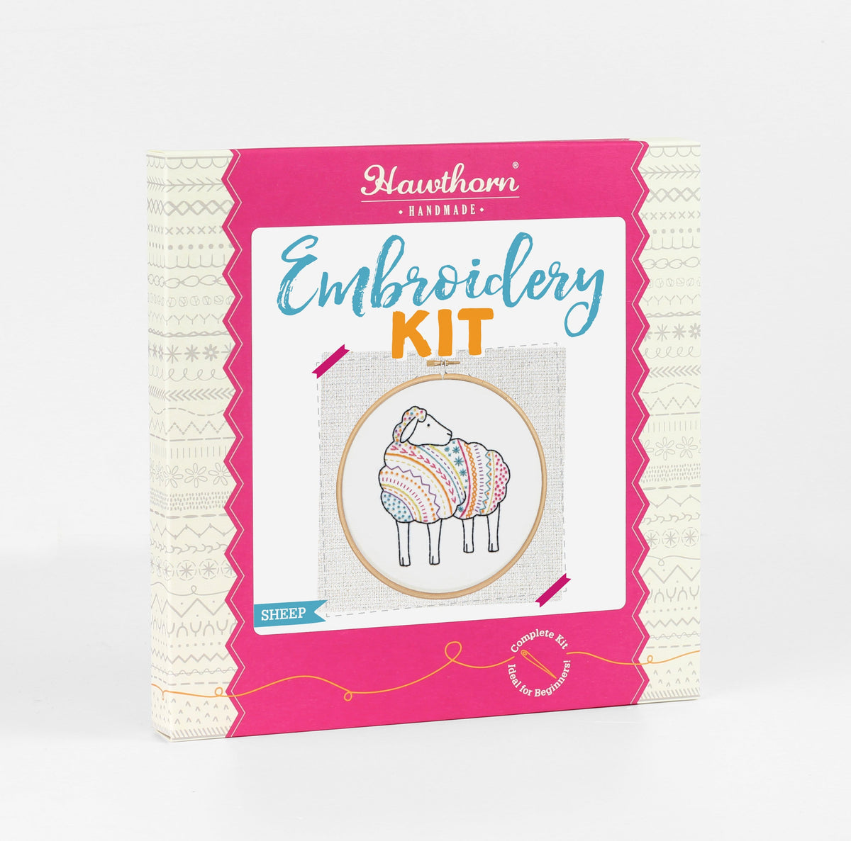 Sheep Embroidery Kit for Beginners