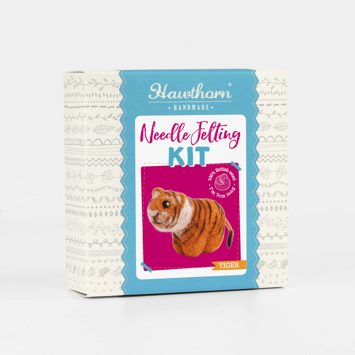 Tiger Needle Felting Kit for Beginners