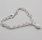 Hedgehog Silver Charm