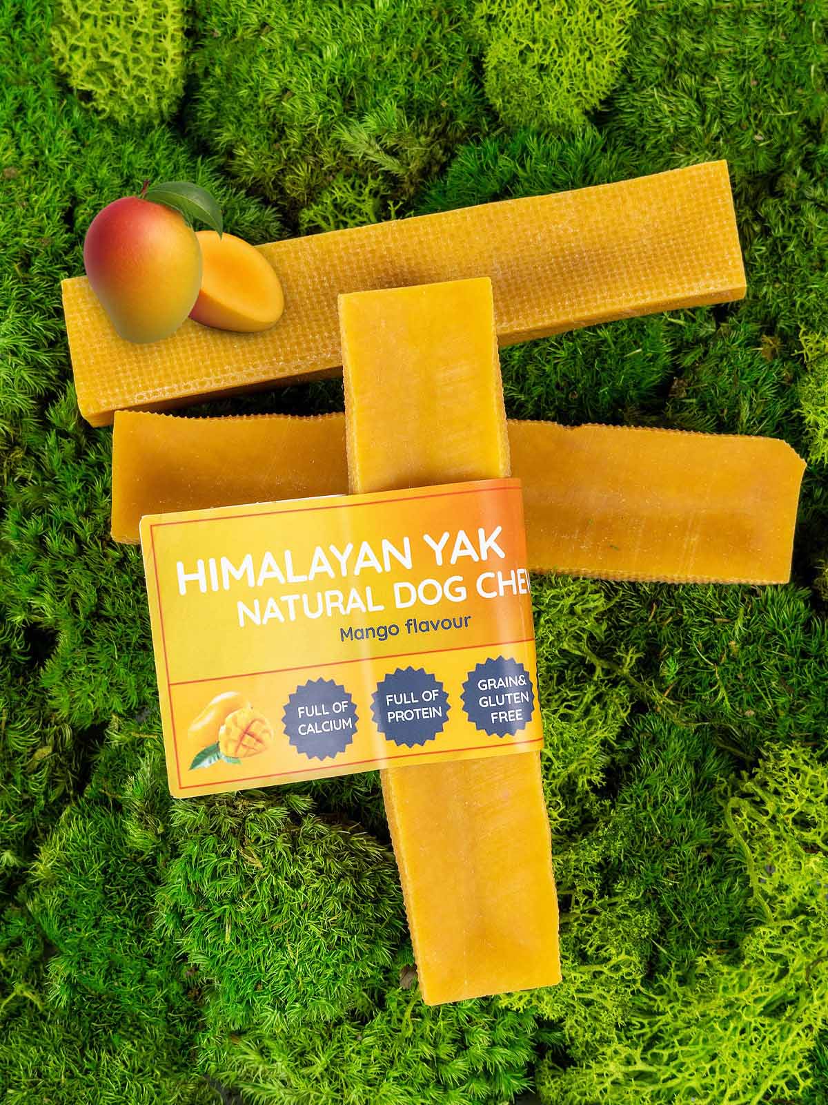Mango Yak Dog Chew