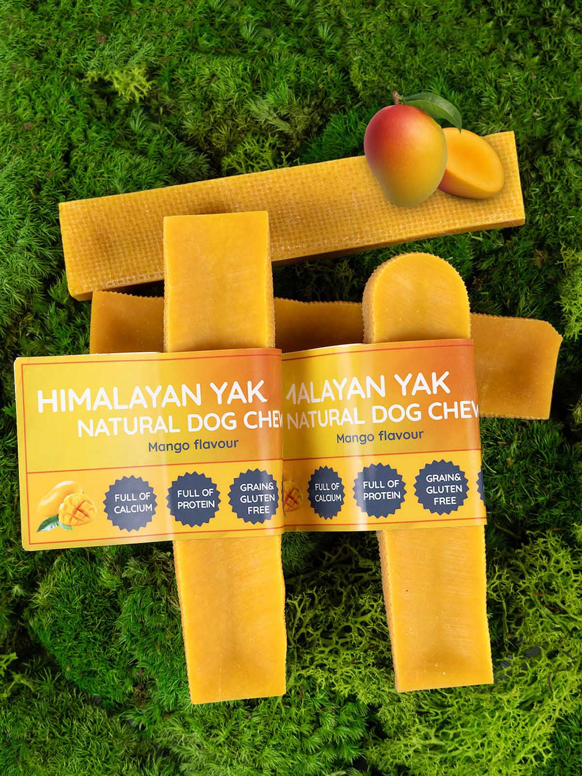 Mango Yak Dog Chew