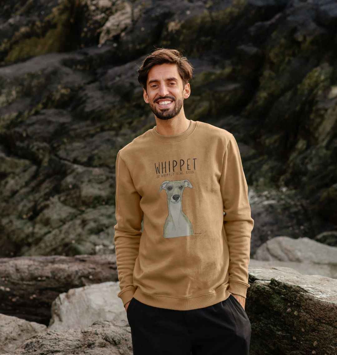 Whippet-Inspired Sweatshirt: Comfort, Style & Zoomie-Approved!