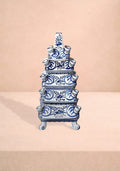 Delft Tulipiere Tall - Hand Painted Ceramic