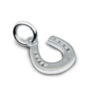 Horse Shoe Lucky Silver Charm