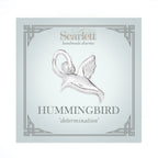 Hummingbird Silver Charm