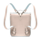Handmade Leather City Backpack - Iced Coffee