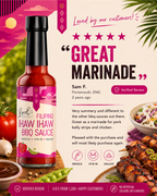 Filipino Ihaw Ihaw BBQ Sauce | Marinade and Dipping Sauce | 150ml