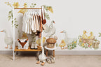 Goose Wall Decals | Watercolor Geese Wall Stickers | Farm Animals Decals | Kids Room Decor