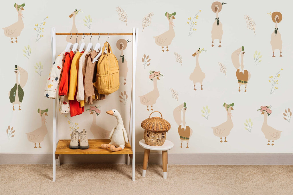 Goose Nursery Wall Decals | Geese Wall Stickers