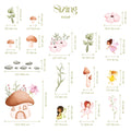Fairy Wall Decal for Girls Room Nursery Decor | Cute Flying Fairy Sticker