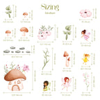 Fairy Wall Decal for Girls Room Nursery Decor | Cute Flying Fairy Sticker