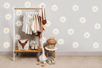 Daisy Flower Wall Decals | Nursery Decal Vinyl | Wall Decal | Wall Sticker