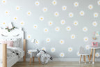 Daisy Flower Wall Decals | Nursery Decal Vinyl | Wall Decal | Wall Sticker