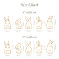 Cute Bunny Decals | Peel and Stick Rabbit Decals | Animals Wall Mural | Wall Decals for Kids | Nursery Wall Decals | Bunny Wall Decals