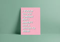 This Charming Man (The Smiths inspired) A4 Lyric Print